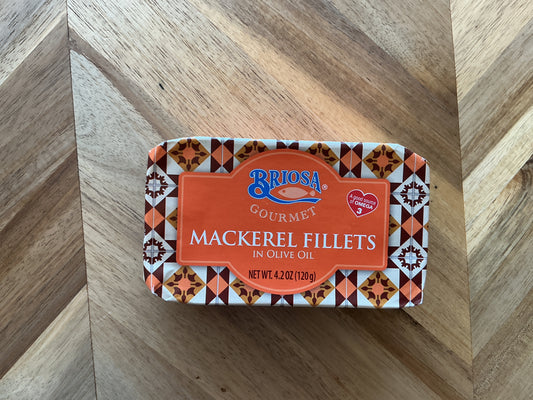 Briosa Gourmet Mackerel Fillets in Olive Oil