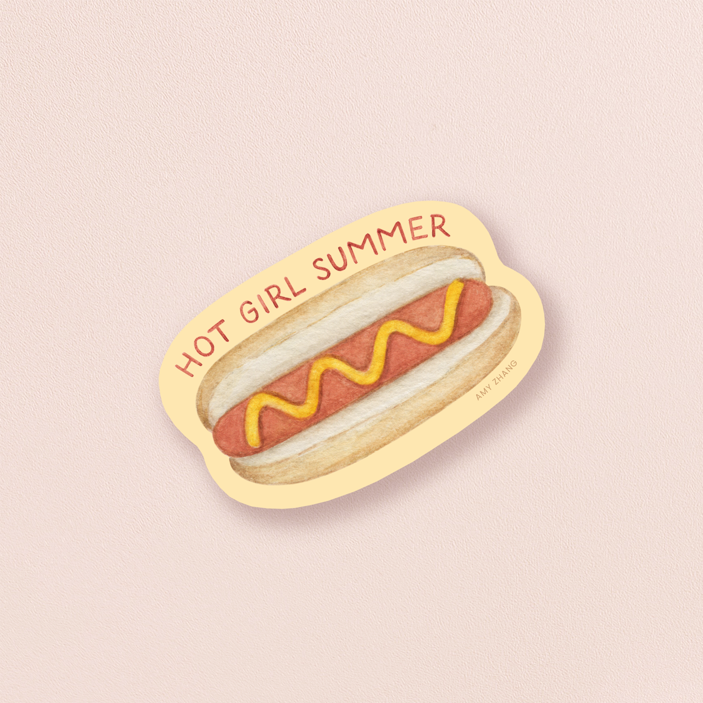 Hot Girl Summer — Funny Hot Dog Lovers Sticker