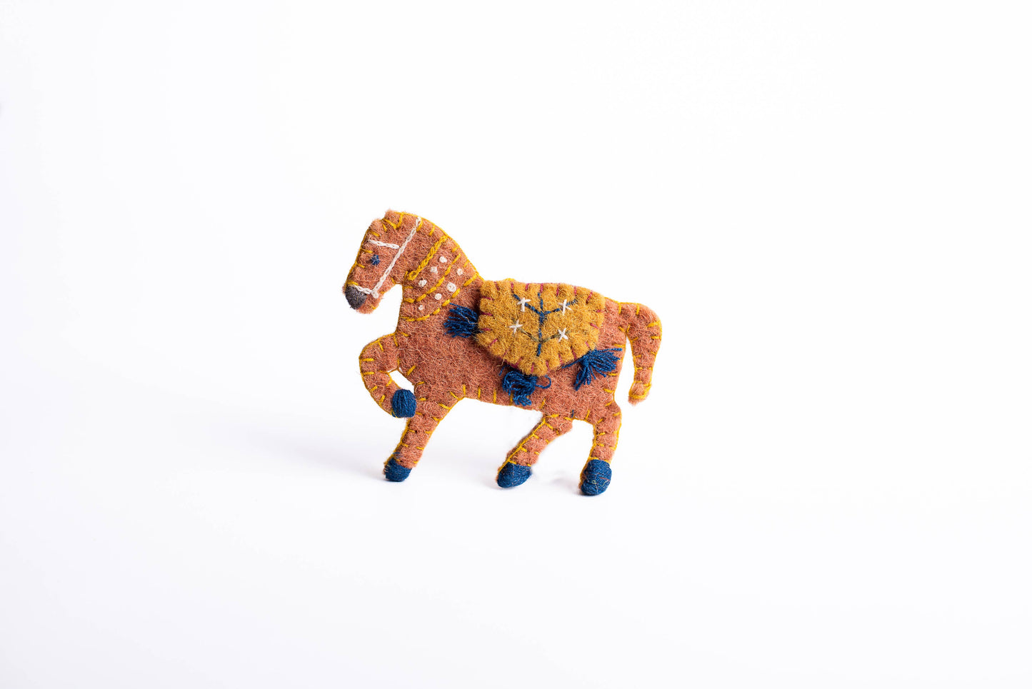 Handmade Holiday Ornaments: Fox