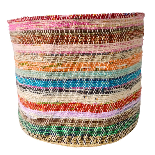 Upcycled Plant Pot Cover: Medium