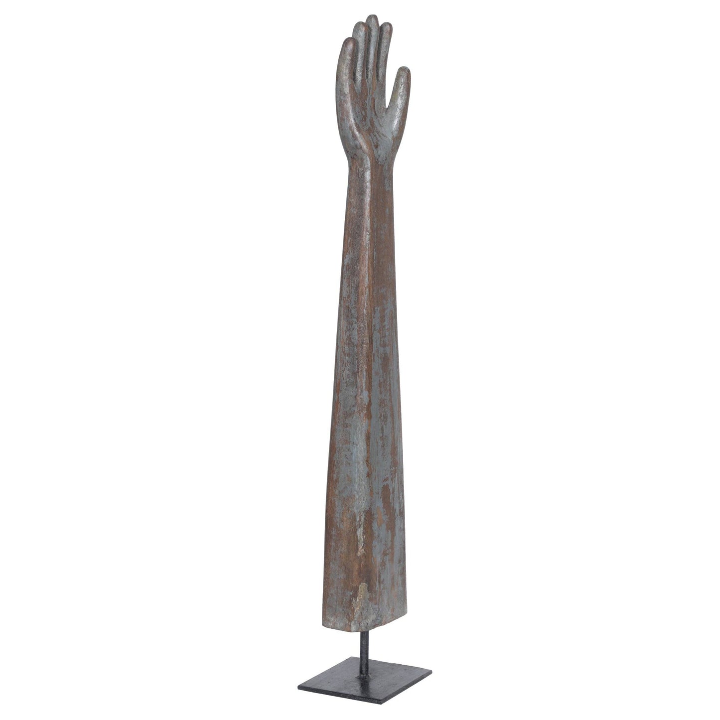 Wooden Glove Mold on Base: Small
