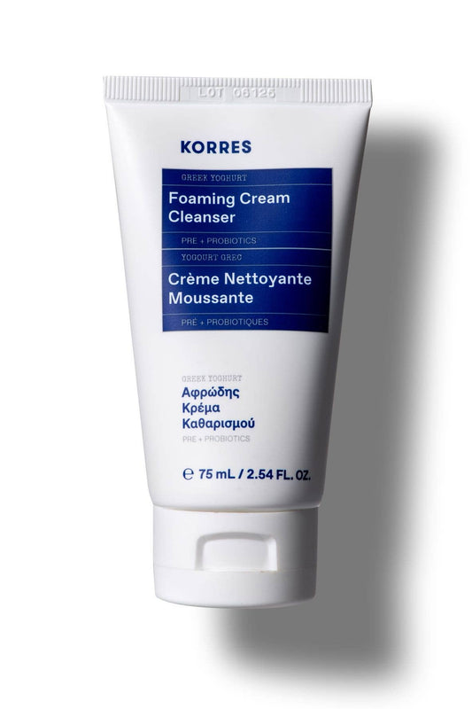 Greek Yoghurt Foaming Cream Cleanser: 75ml