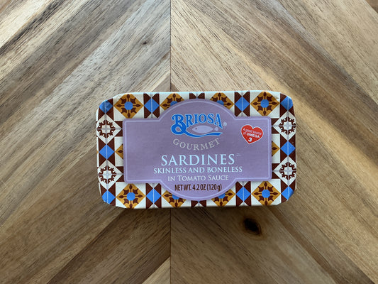 Briosa Gourmet Skinless and Boneless Sardines in Tomato Sauce