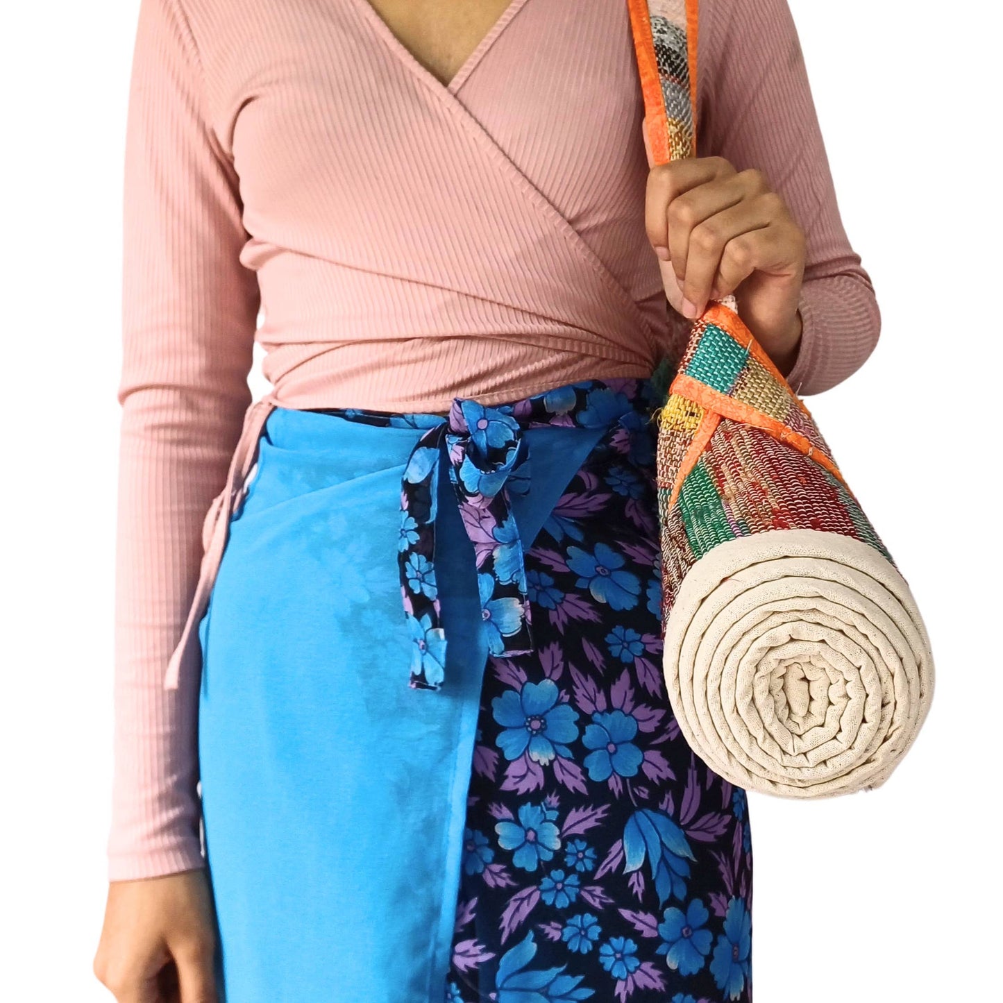 Upcycled Yoga Mat Strap: Short (63")