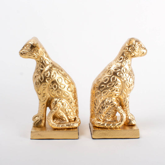 Leopard Statue or Bookends