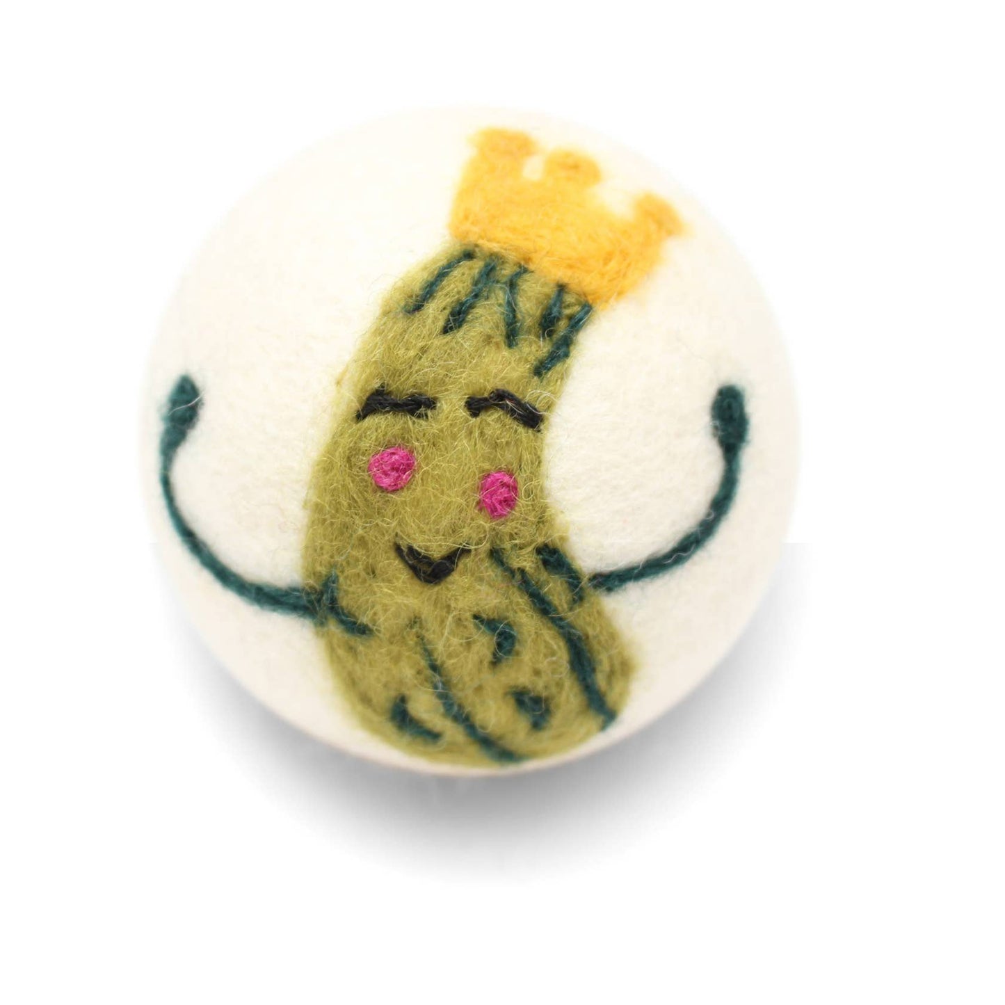 Avocado Flamingo Hedgehog Balloon Pickle Wool Dryer Balls : Flamingo