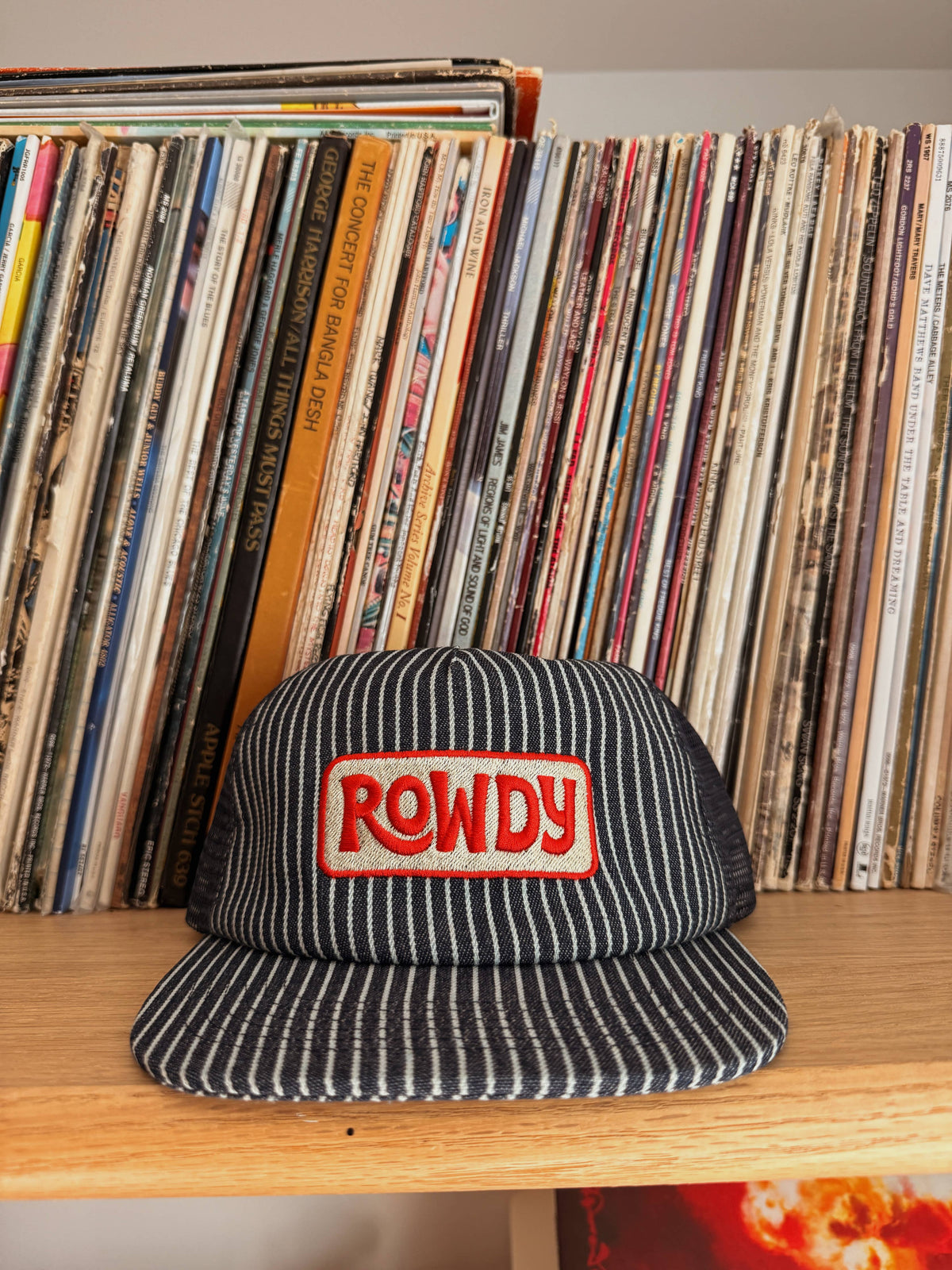 ROWDY Cotton & Mesh Snapback Hat