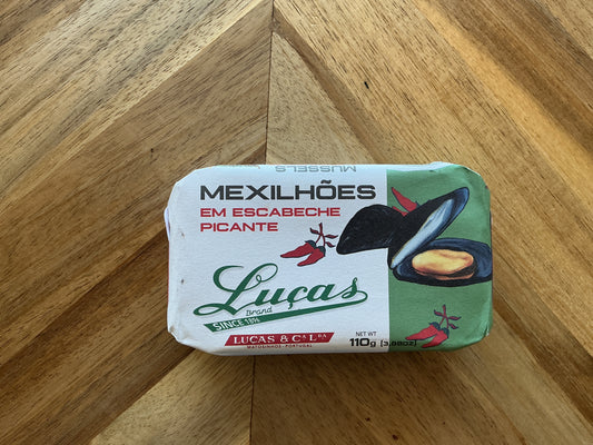 Lucas Mussels in Spiced Pickled Sauce