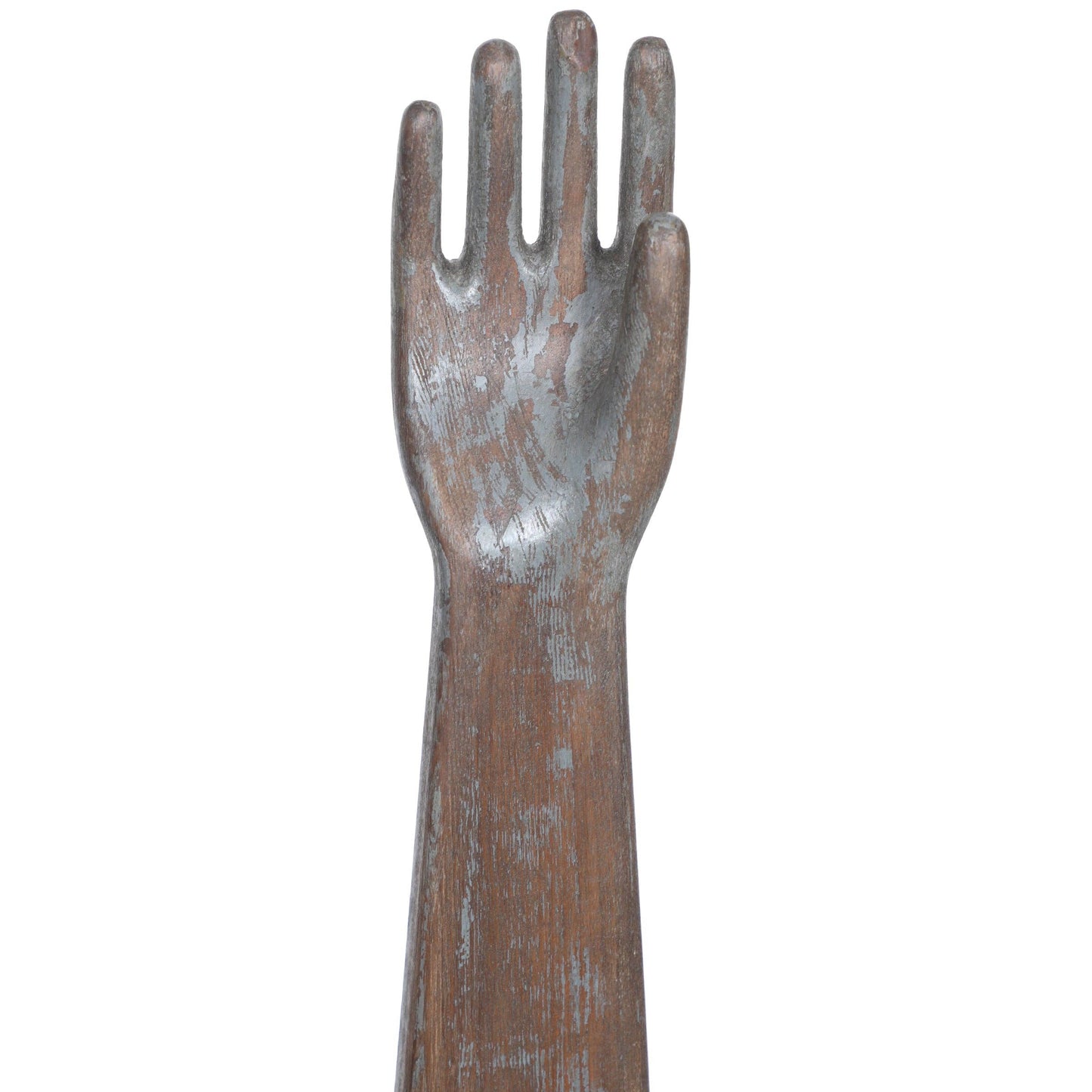 Wooden Glove Mold on Base: Small