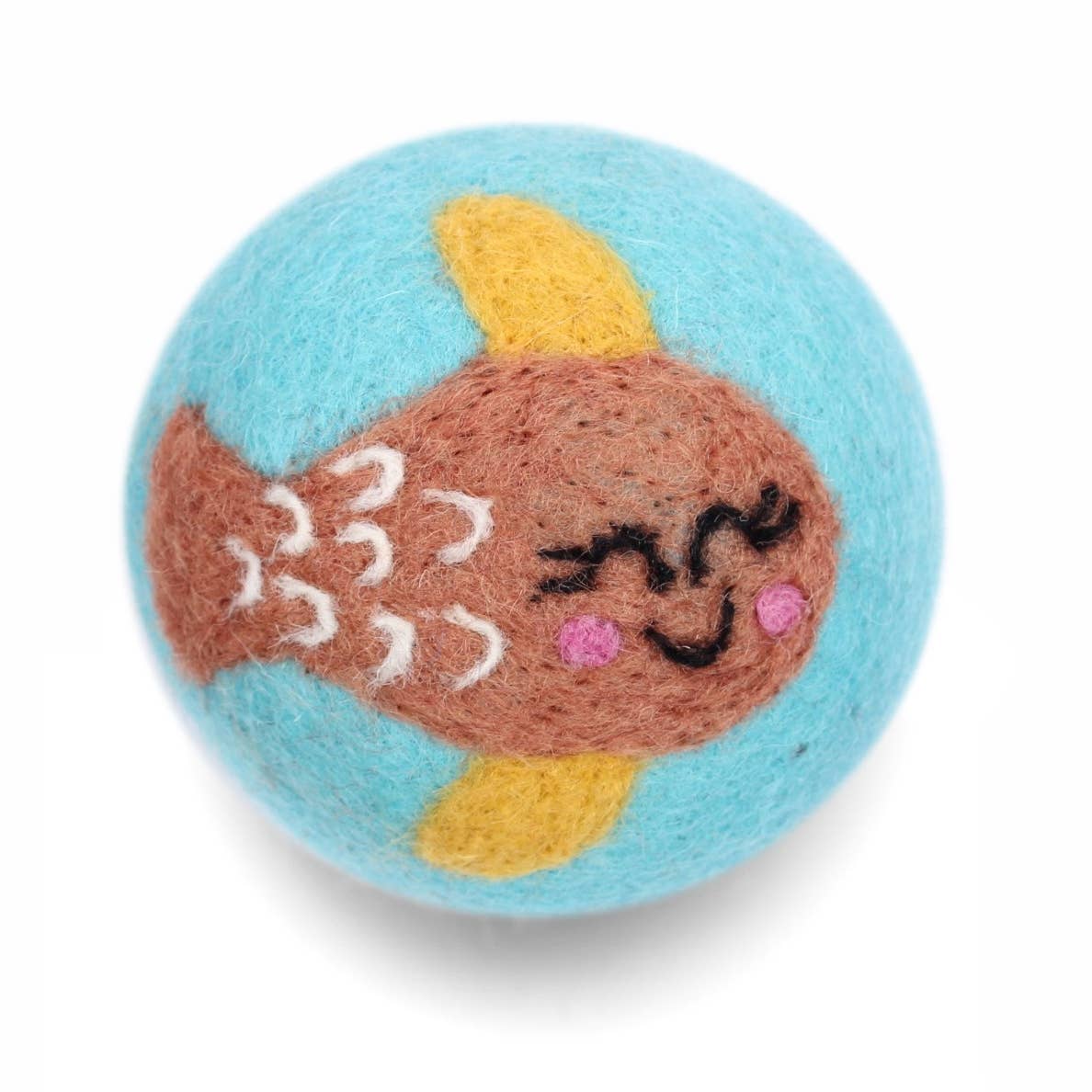 Sea Creatures: Eco Wool Dryer Balls Fair Trade: Dolphin