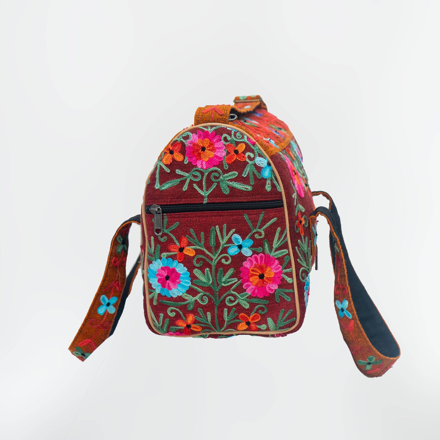  Embroidery Mini Travel Bag: Green