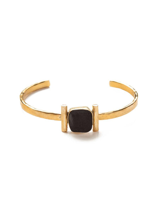 Halo Bone Bracelet: Black