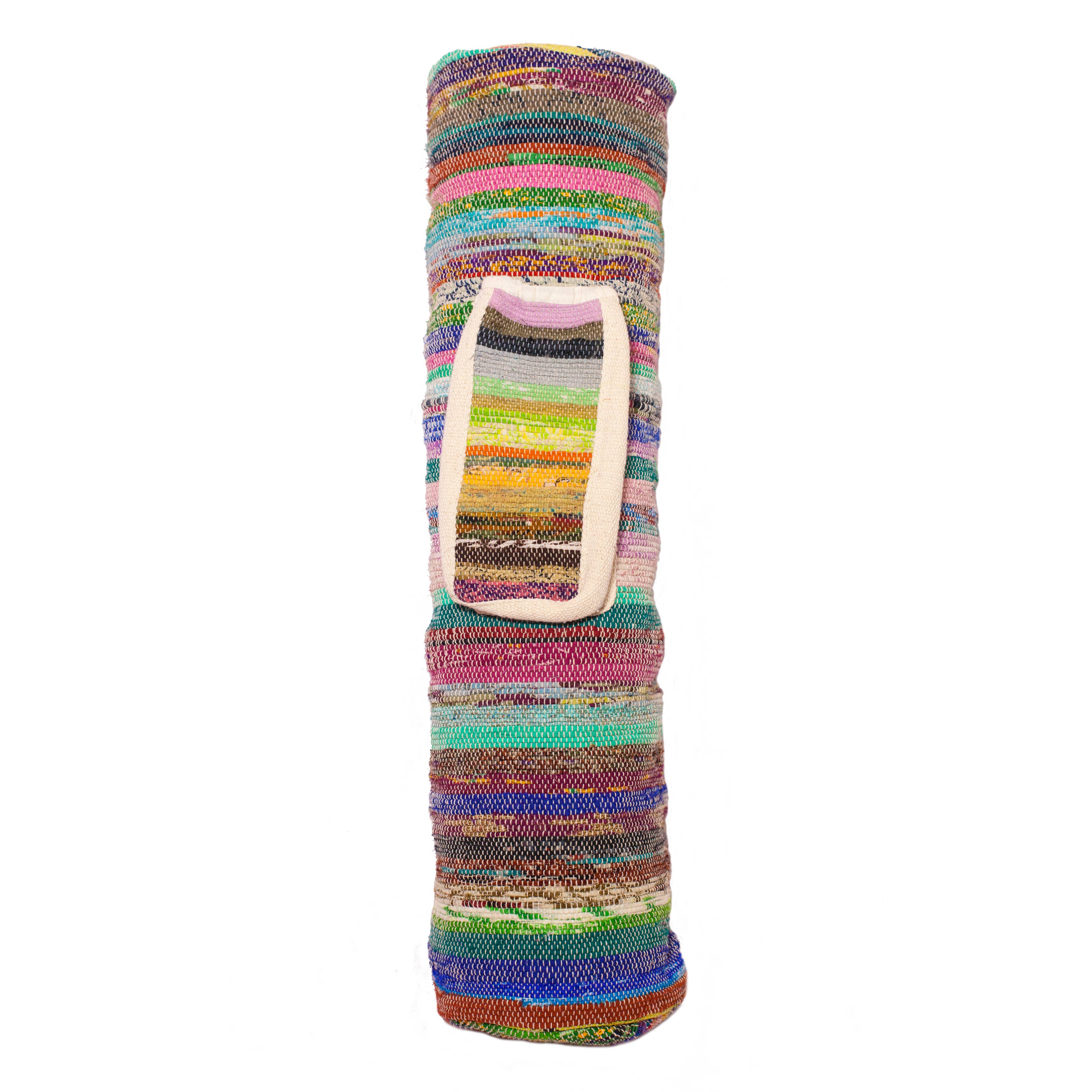 Local Women’s Handicrafts Yoga Mat Bag - Thumbnail 2