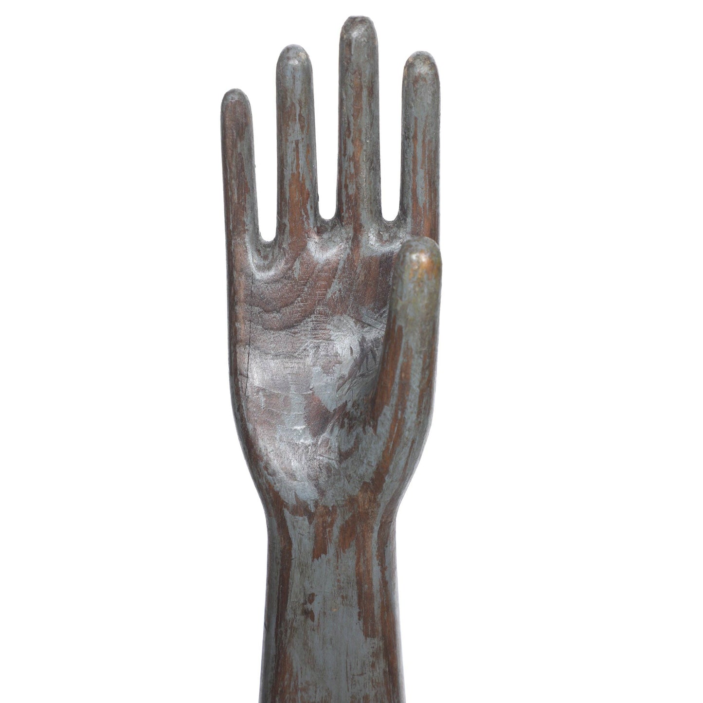 Wooden Glove Mold on Base: Small