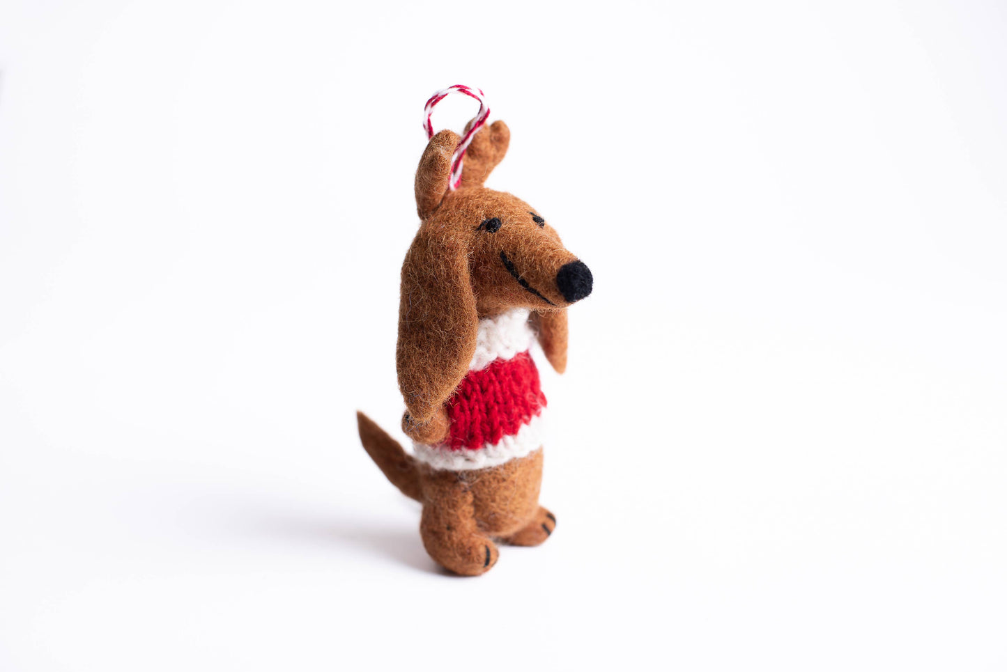 Handmade Holiday Ornaments: Fox