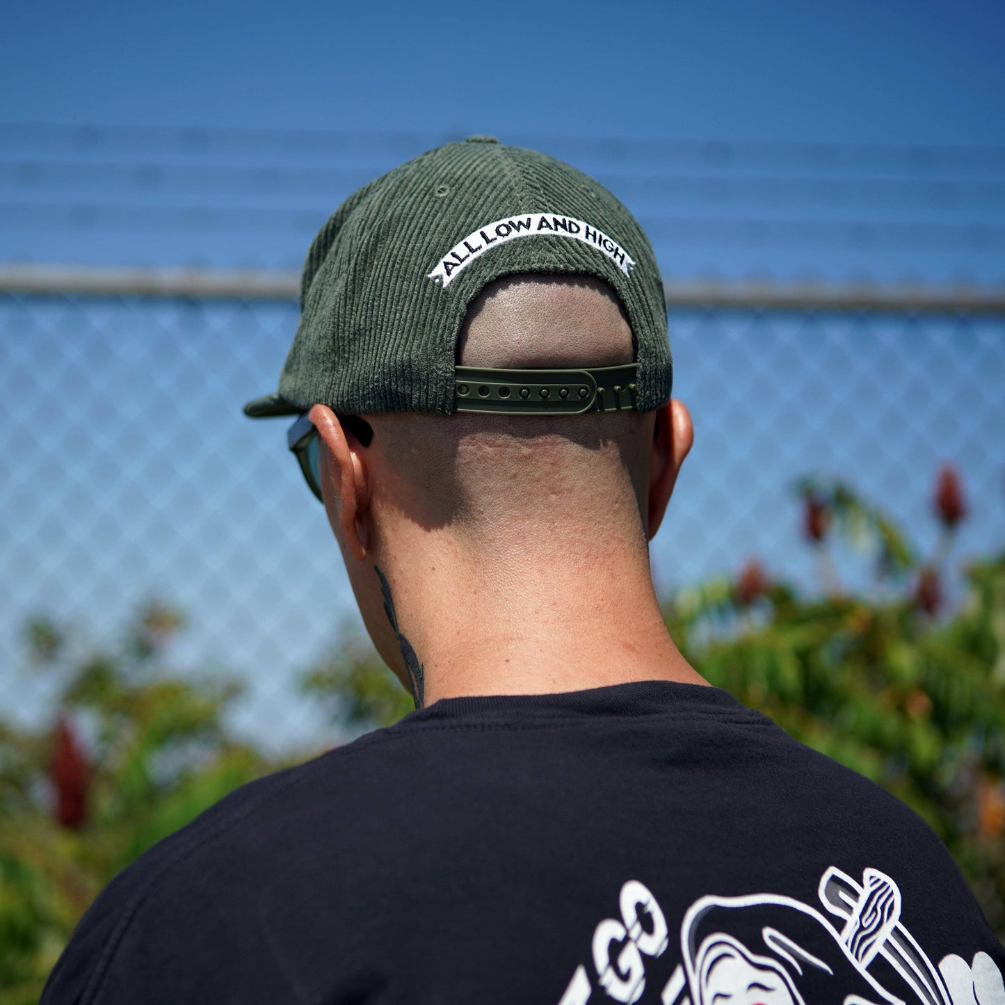 Townes Butterfly Corduroy Cap