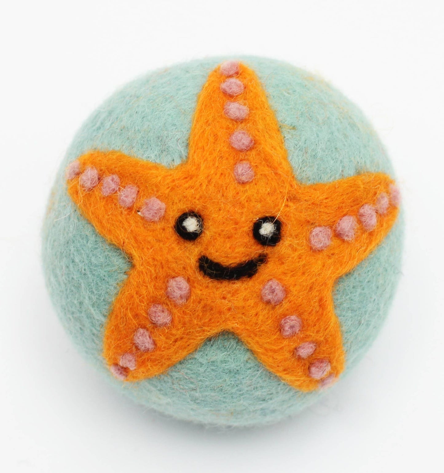 Sea Creatures: Eco Wool Dryer Balls Fair Trade: Crab