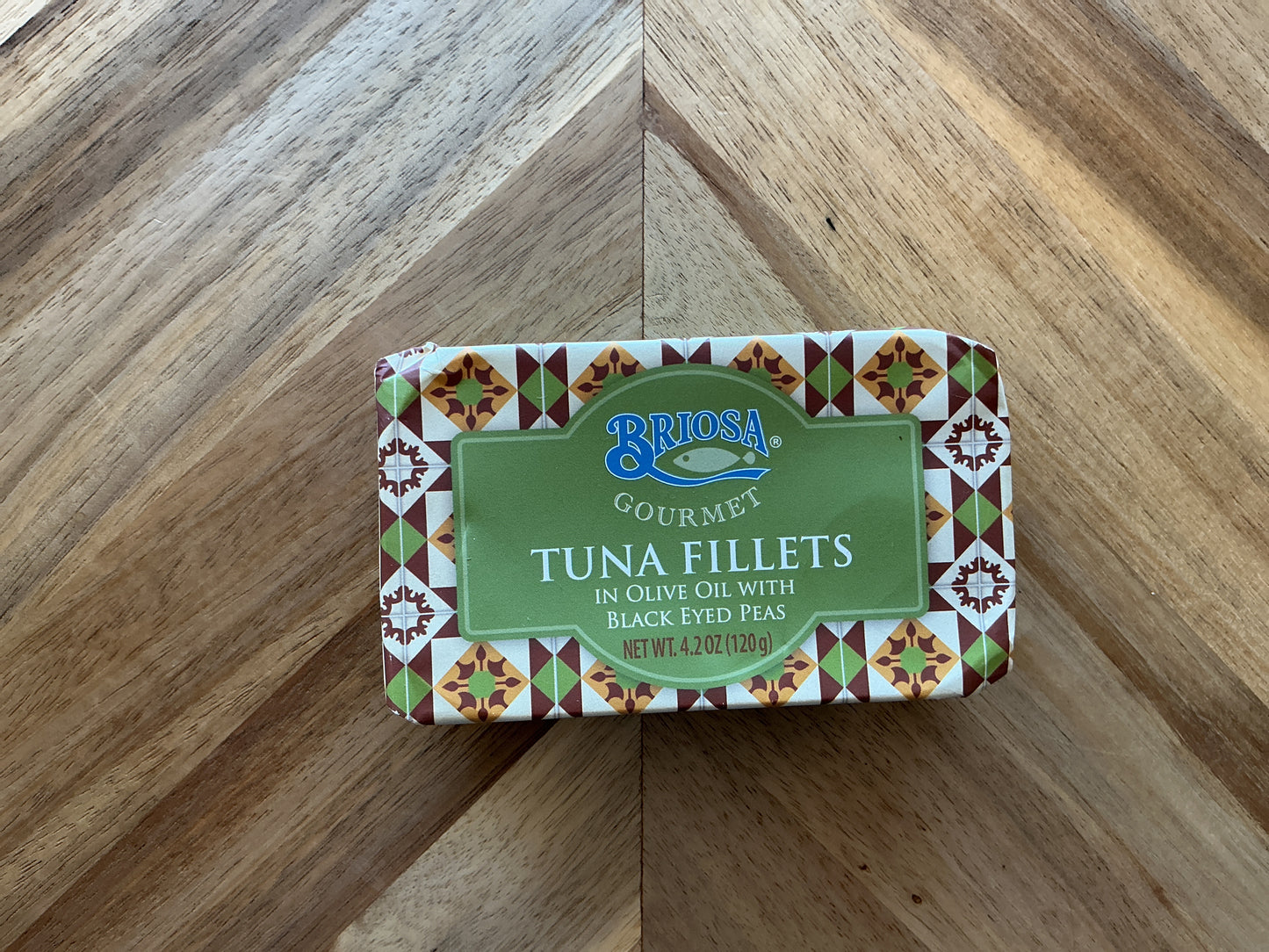Briosa Gourmet Tuna Fillets in Olive Oil with Black Eyed Peas