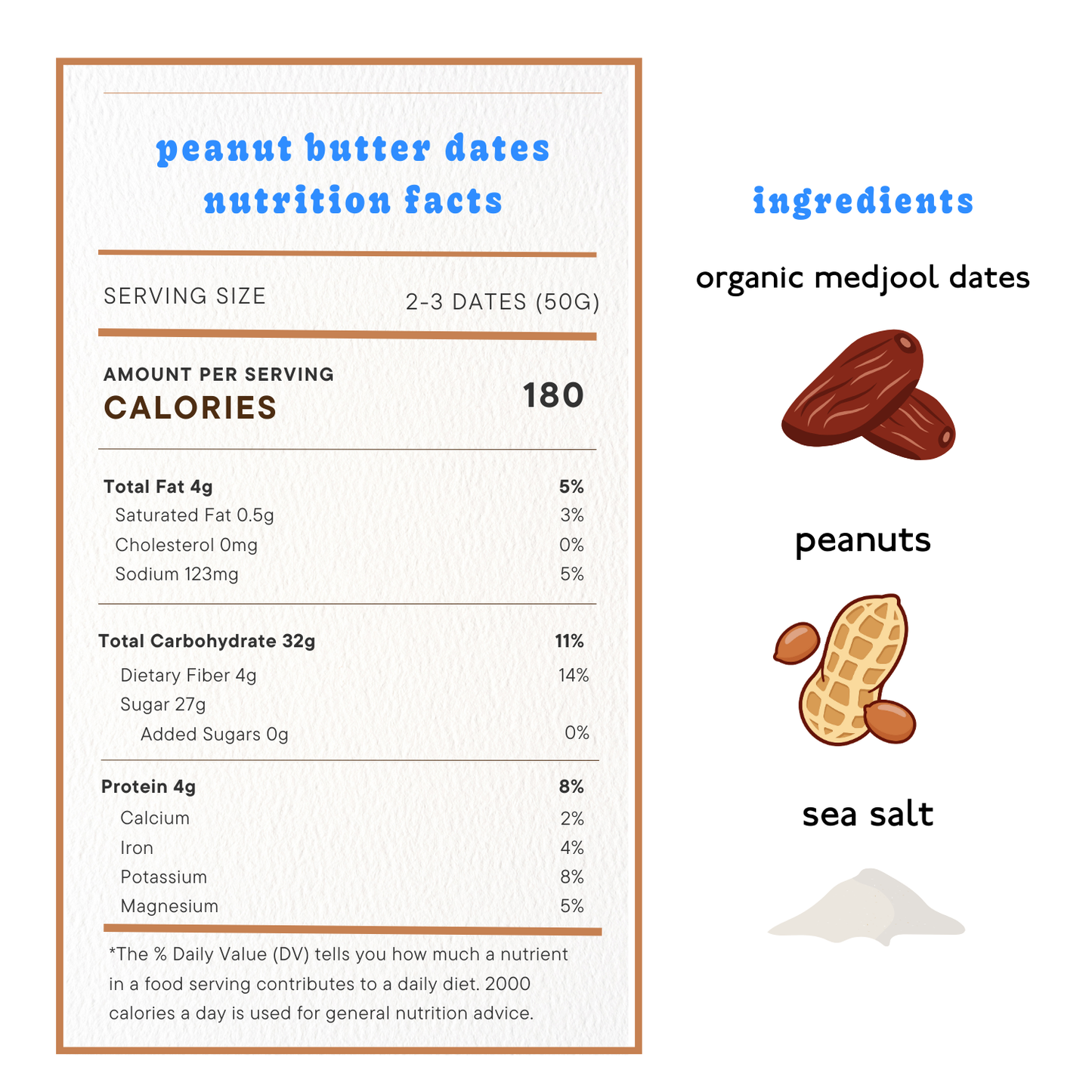 Realsy Peanut Butter Medjool Dates