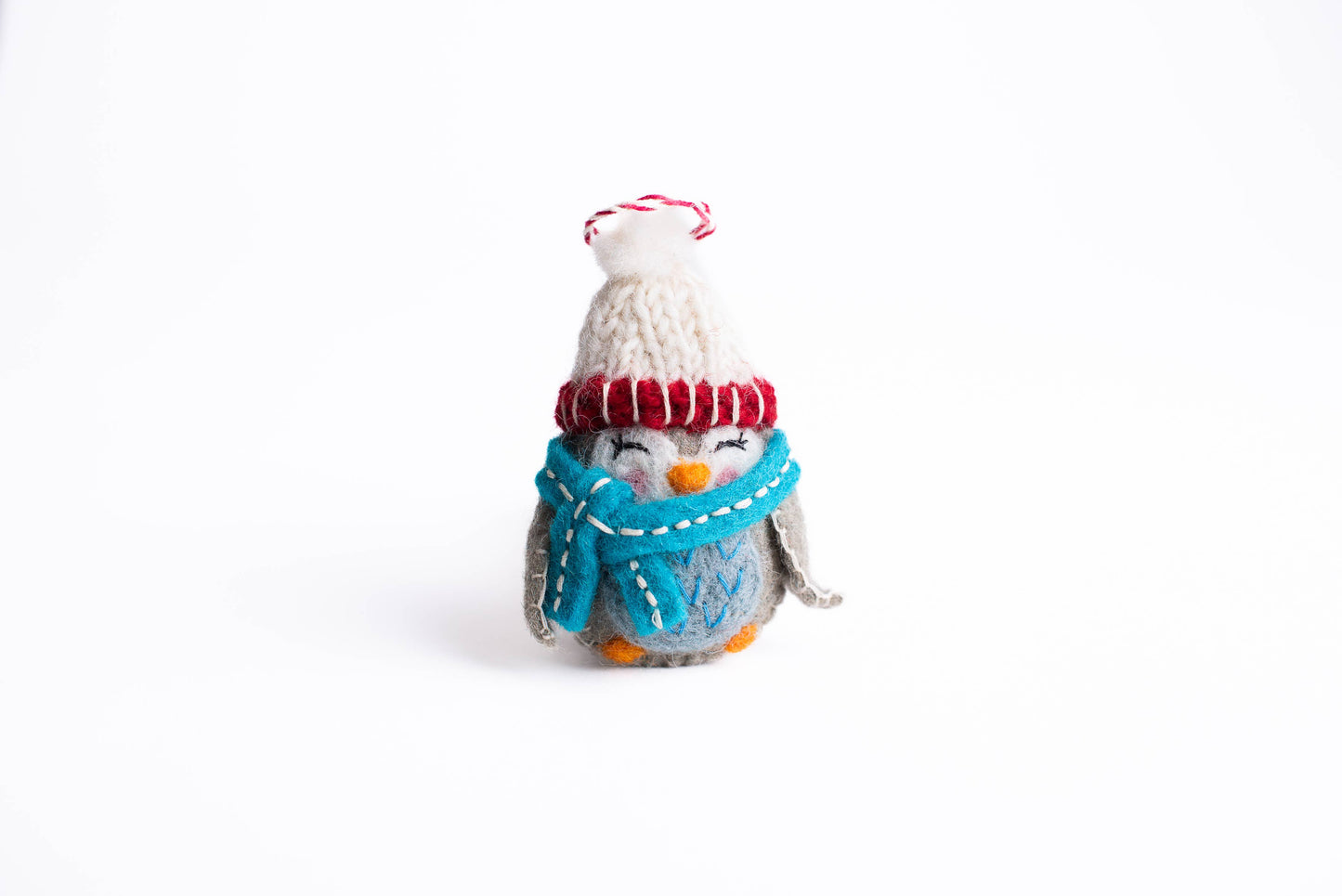 Handmade Holiday Ornaments: Fox