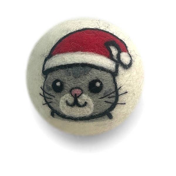 Holiday Wool Dryer Balls - Limited Edition: Holiday Bird