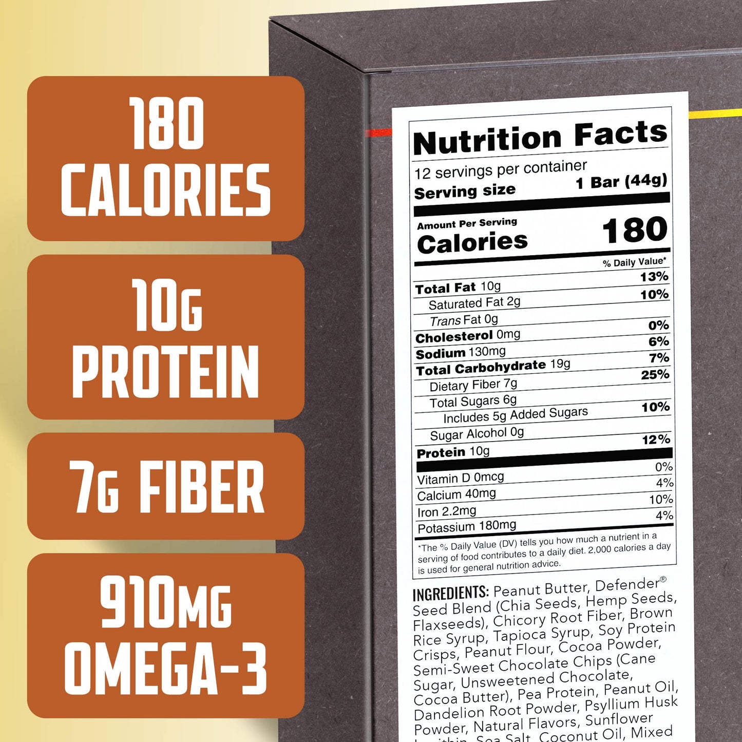 Peanut Butter Chocolate Defender Bar