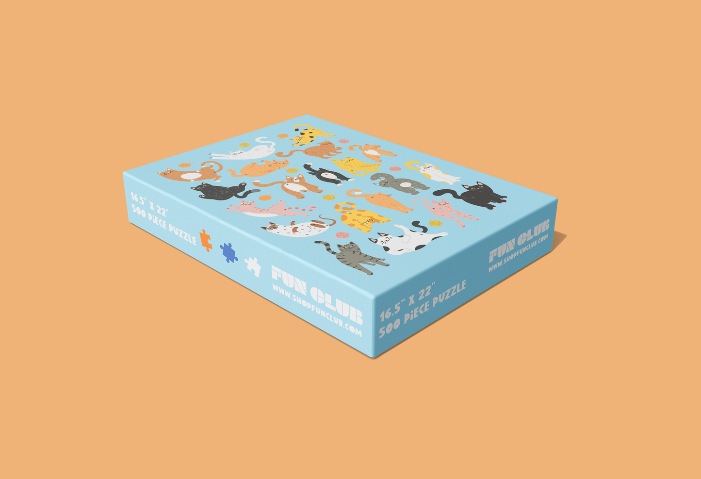 Cat Butts Puzzle (funny, gift, cat lover)