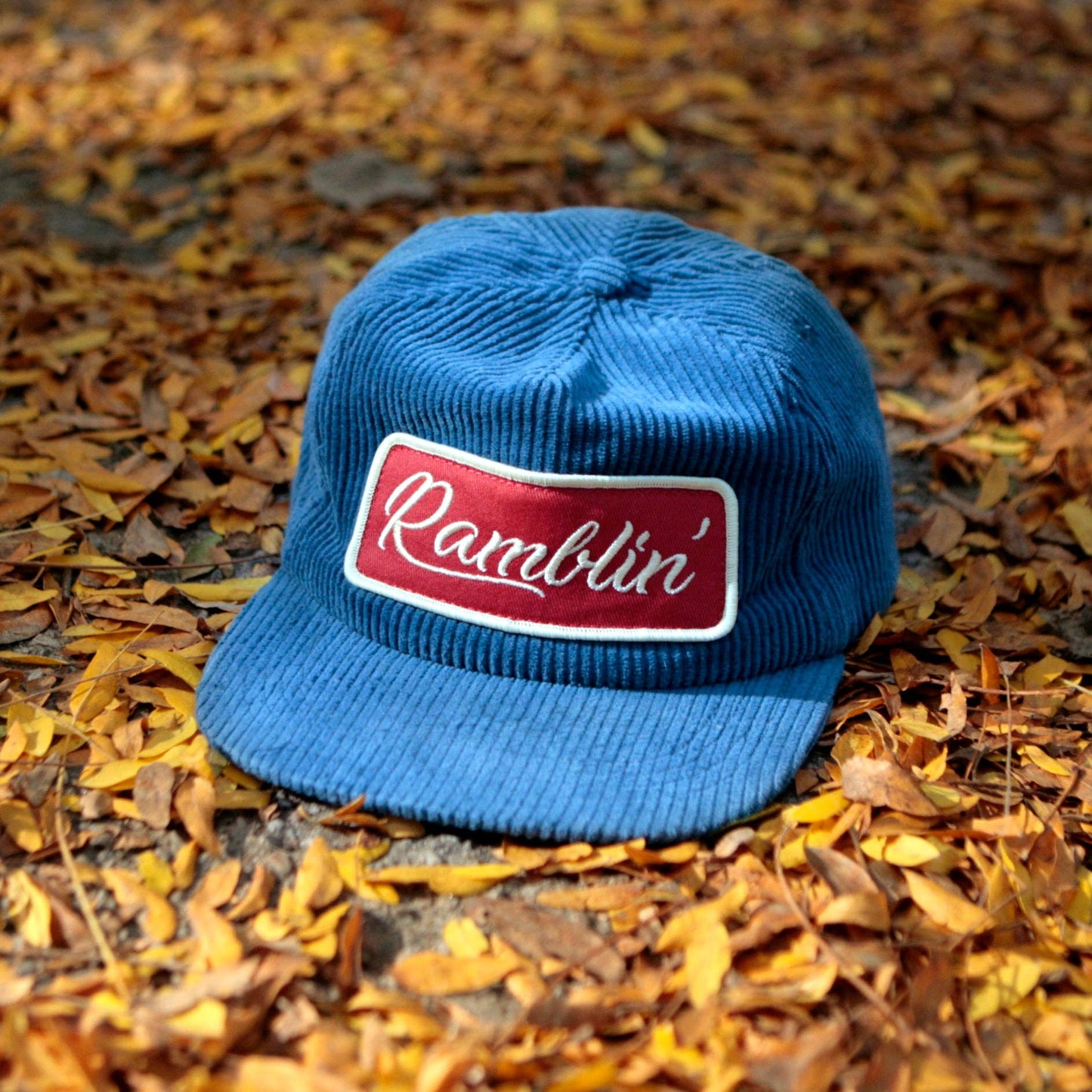 Corduroy Ramblin' Hat: Smoky Blue