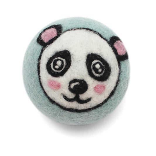 Cute Animals: Eco Wool Dryer Balls Fair-Trade: Panda