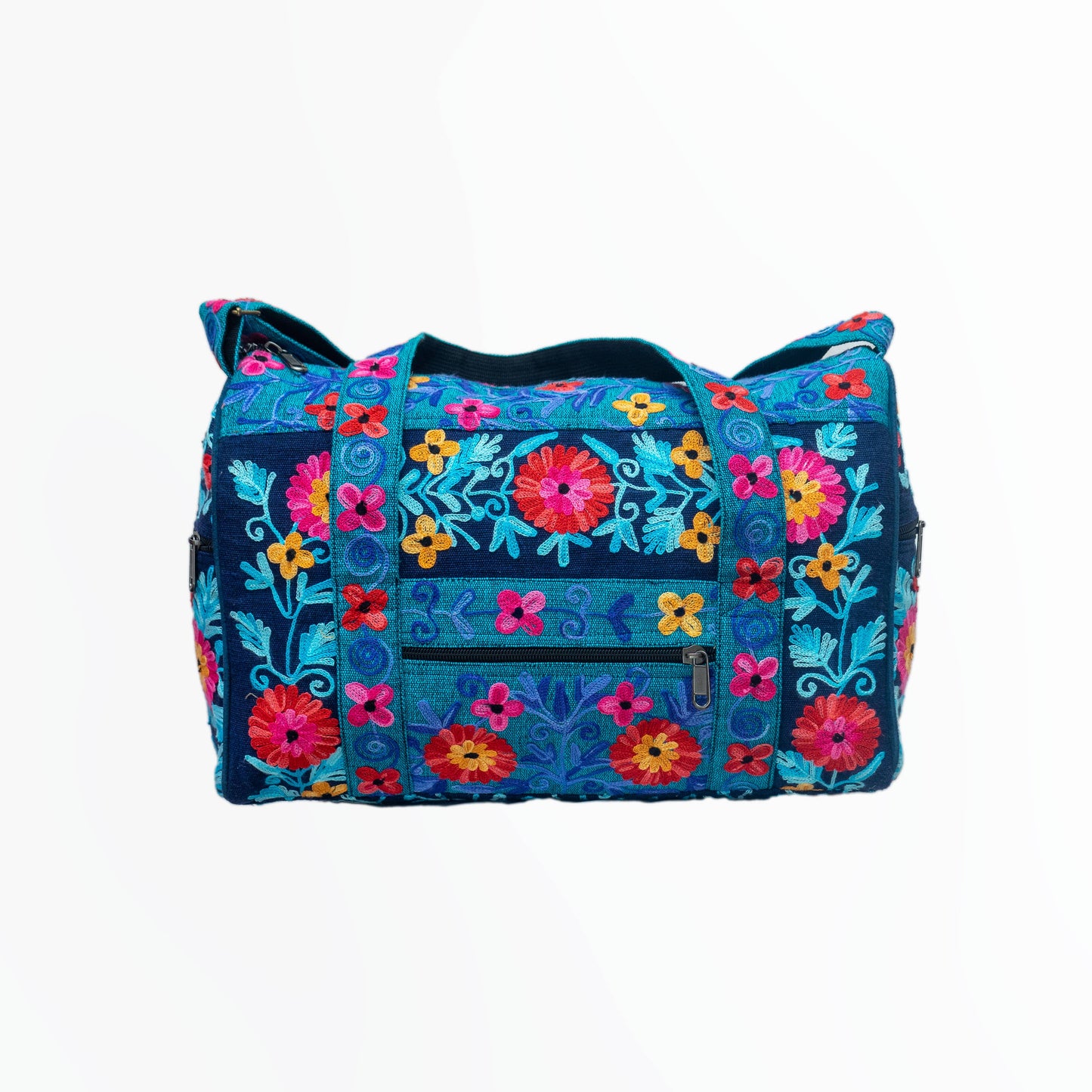  Embroidery Mini Travel Bag: Green