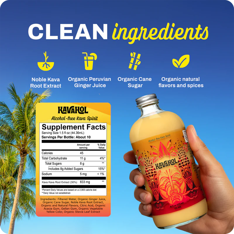 Kavahol Alcohol-Free Kava Spirit