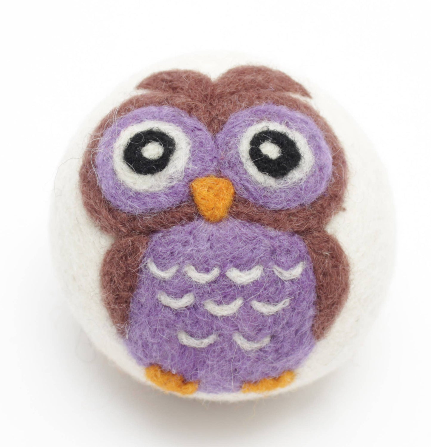 Owls: Eco Wool Dryer Balls Fair Trade : Blue Owl