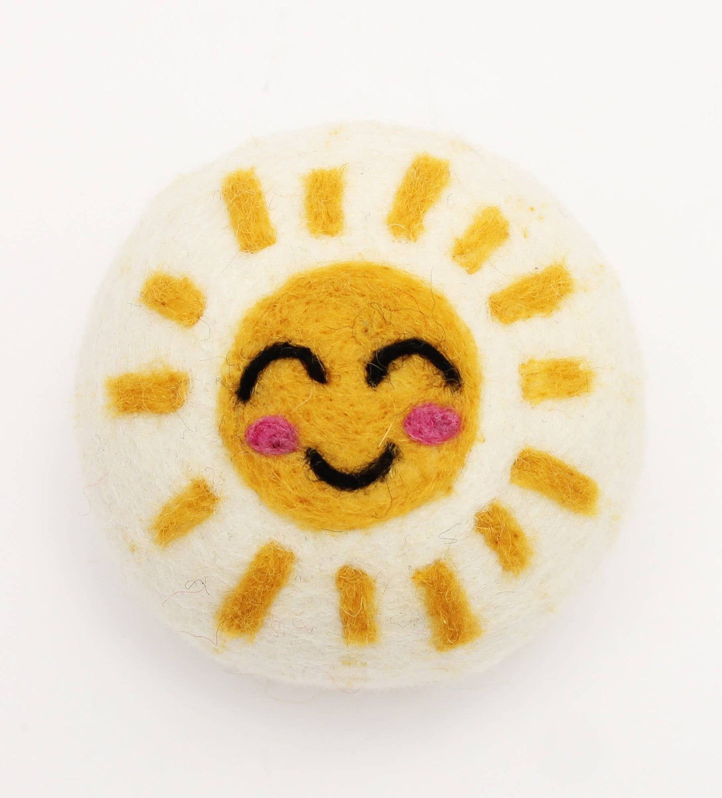 Earth & Sun: Eco Wool Dryer Balls Fair Trade: Orange Sun