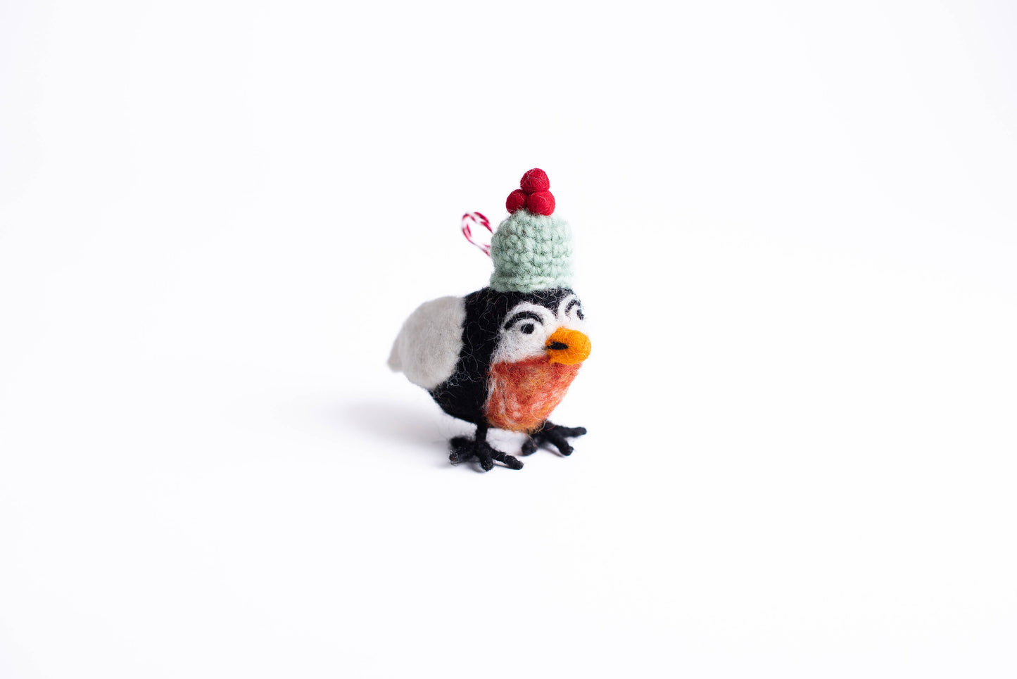 Handmade Holiday Ornaments: Peacock
