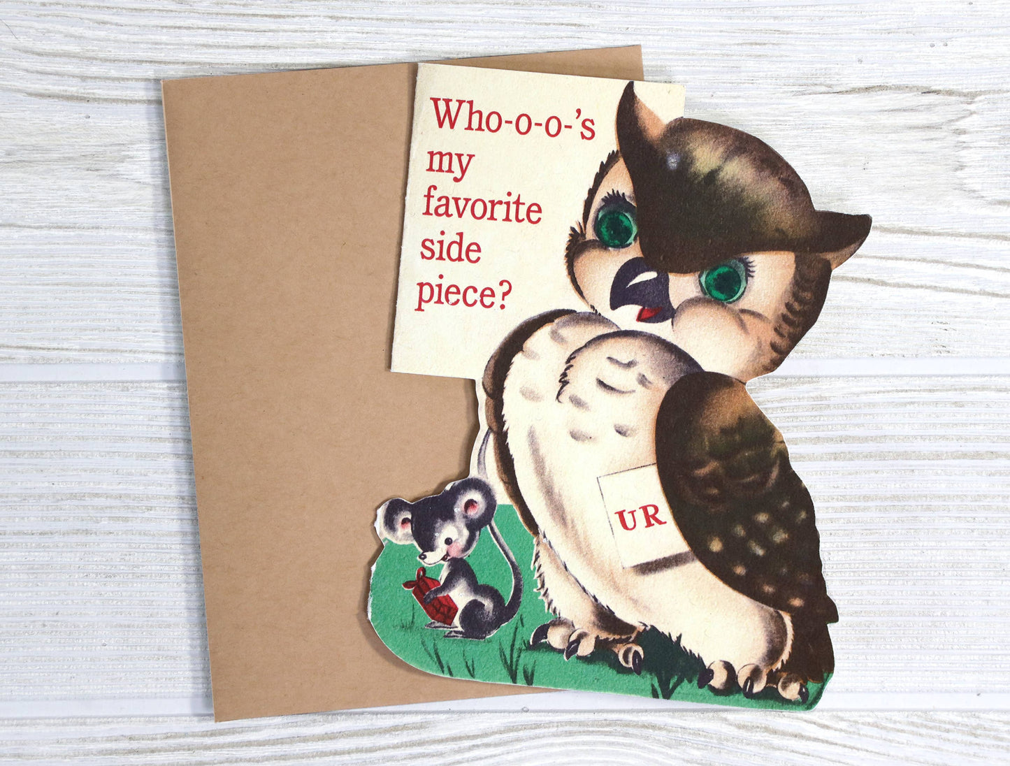Wh-o-o-o’s My Favorite Side Piece? - Funny Relationship Card
