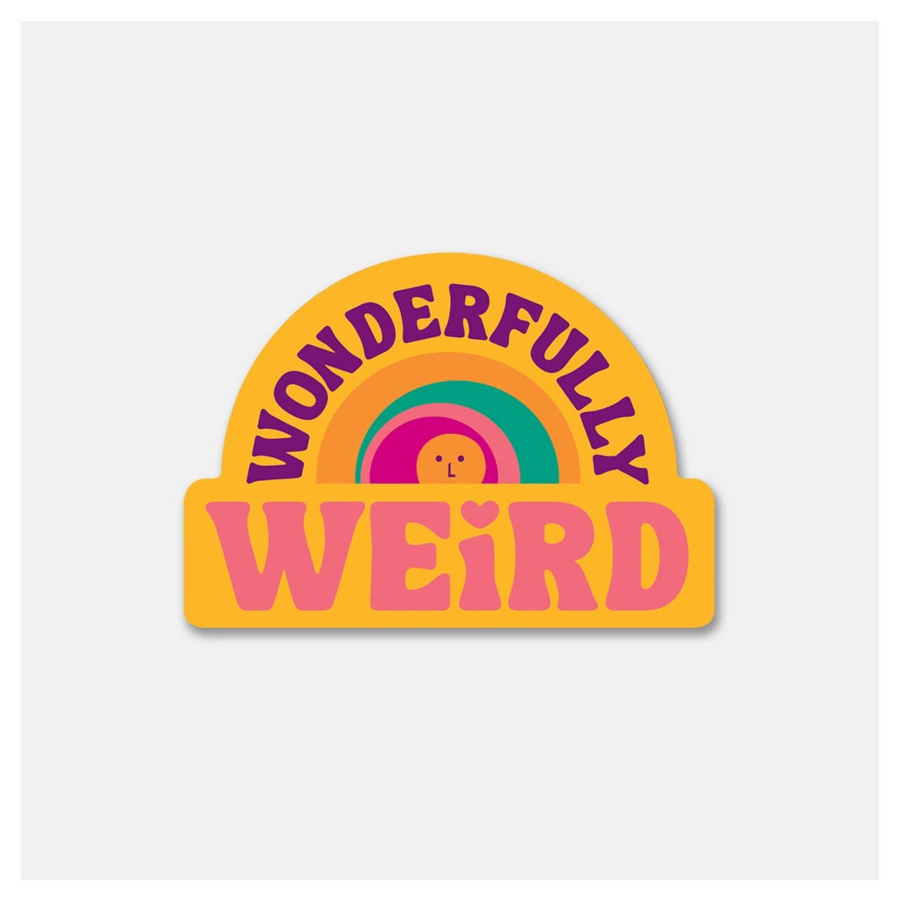 Wonderfully Weird - Sticker