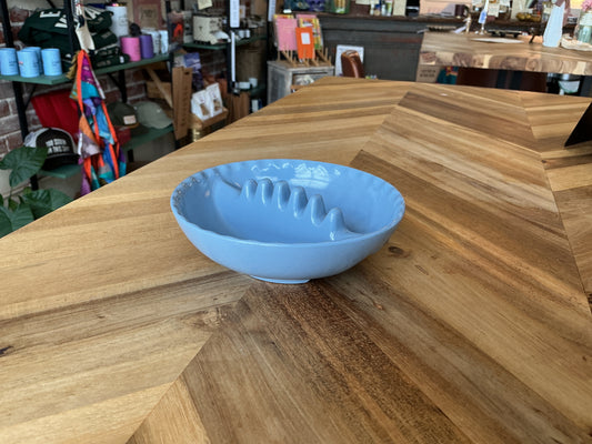 Vintage Blue Ashtray