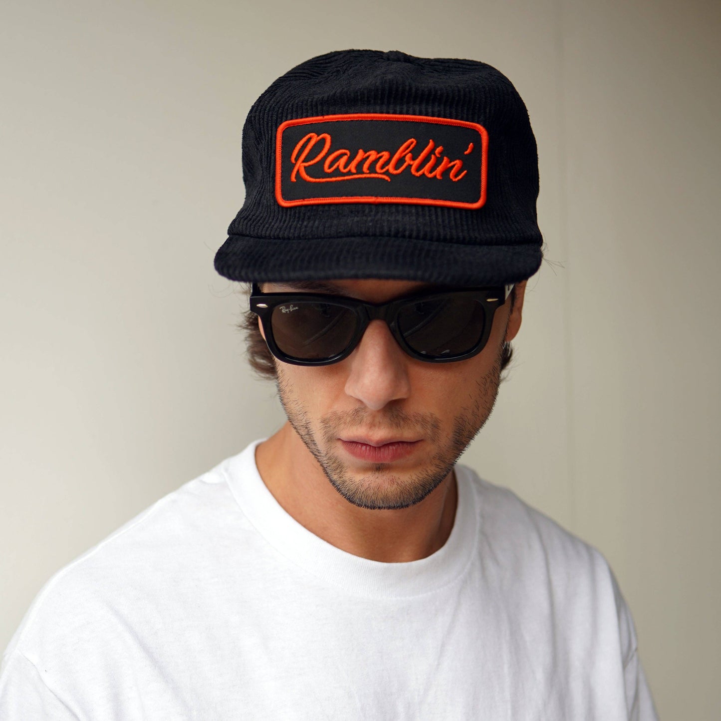Corduroy Ramblin' Hat: Smoky Blue