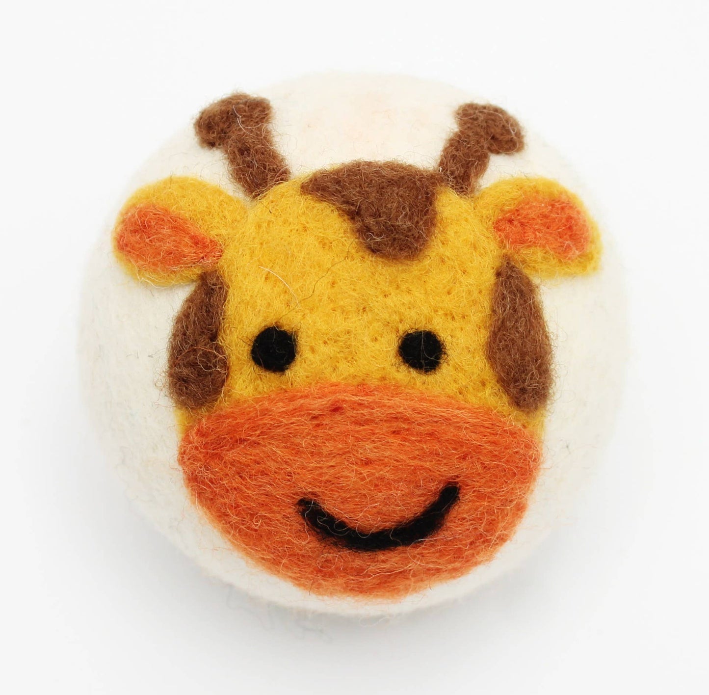 Cute Animals: Eco Wool Dryer Balls Fair Trade: Frog
