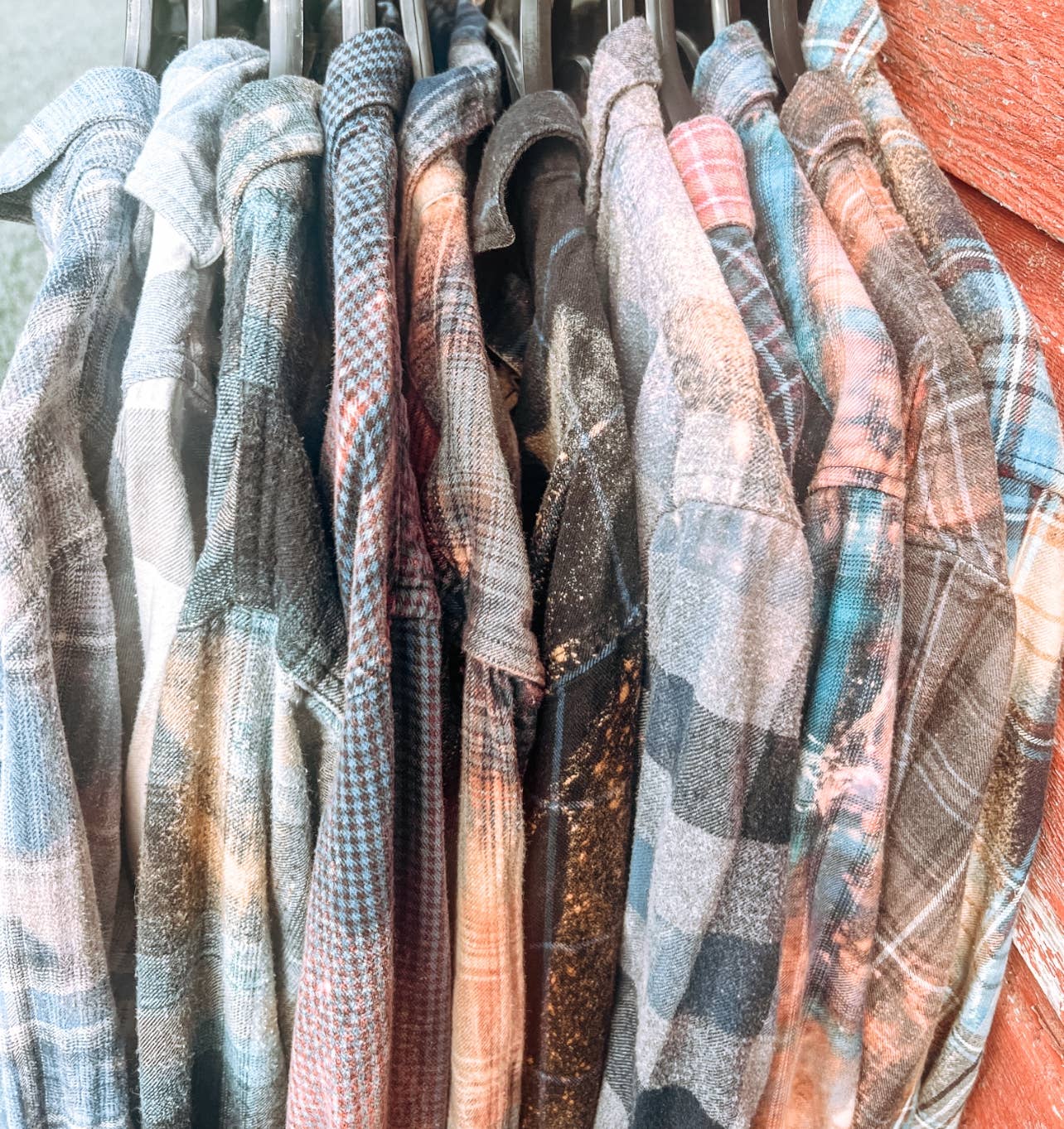 Bleached Flannel: XL