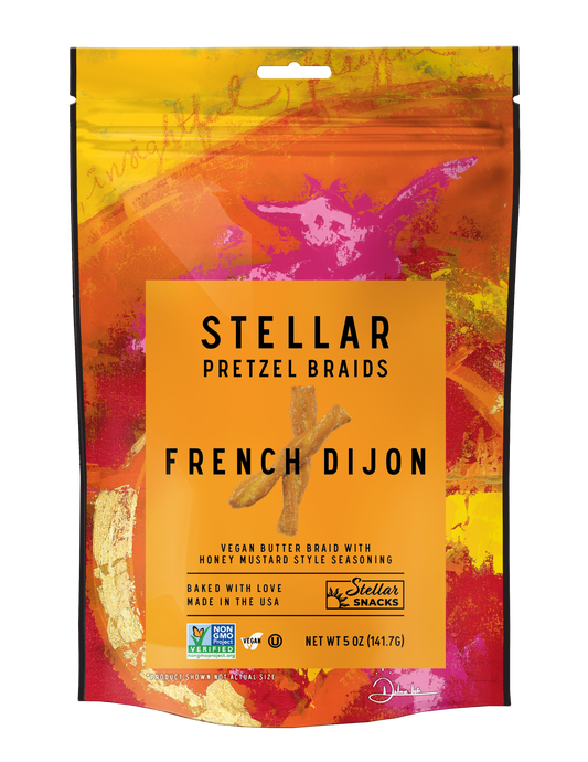 Stellar Pretzel Braids - French Dijon - 5oz
