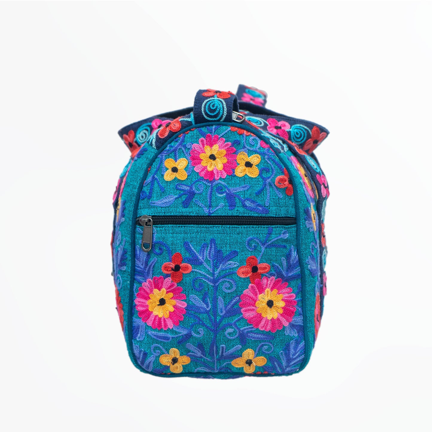  Embroidery Mini Travel Bag: Green