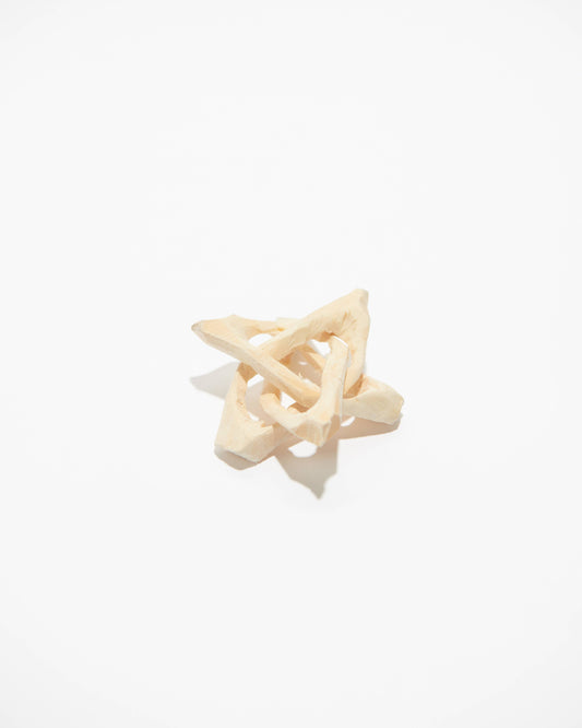 Abalone Shell Stand, Cobra Tripod, Wooden Tripod Stand: XS
