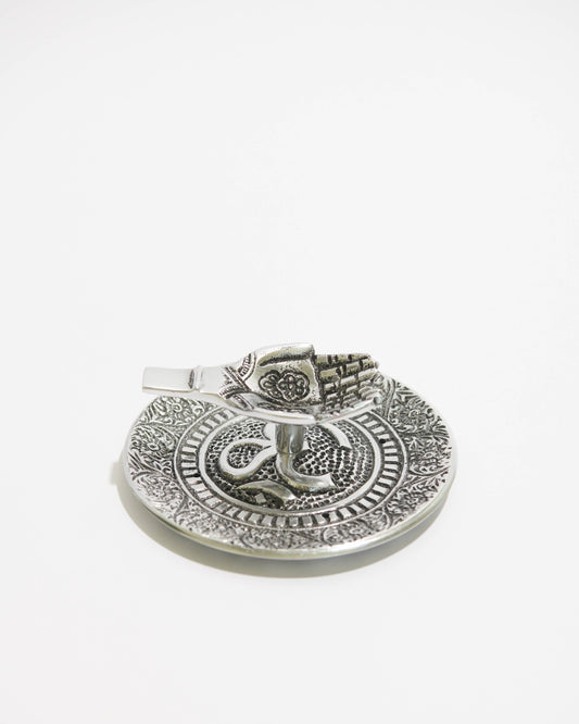 Metal Incense Burner, Tibetan Offering Hand