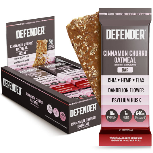 Cinnamon Churro Oatmeal Defender Bar