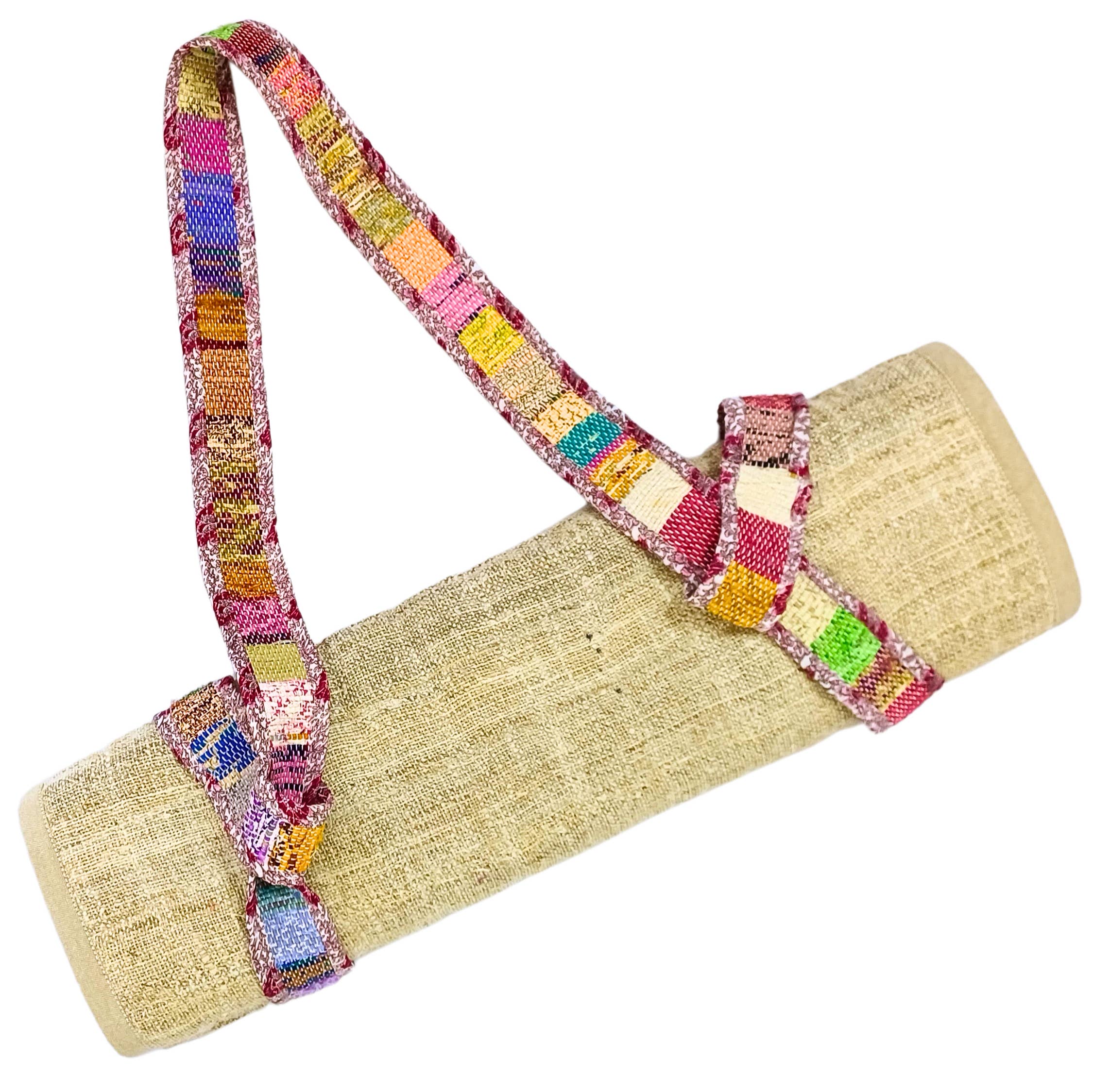 Local Women’s Handicrafts Yoga Mat Strap - Thumbnail 4