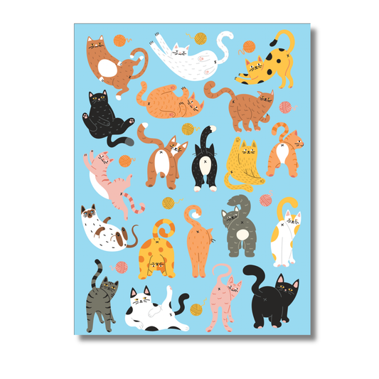 Cat Butts Puzzle (funny, gift, cat lover)