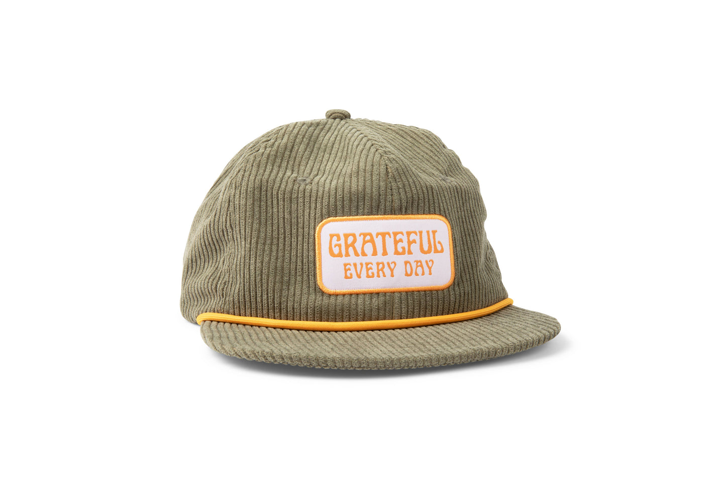 Corduroy Snapback Hat | Grateful Every Day
