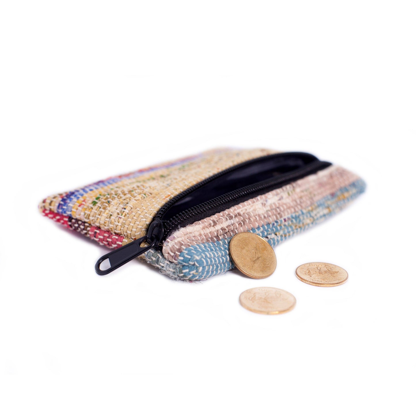 Upcycled Sari Coin Purse - Unique Inside Lining Color