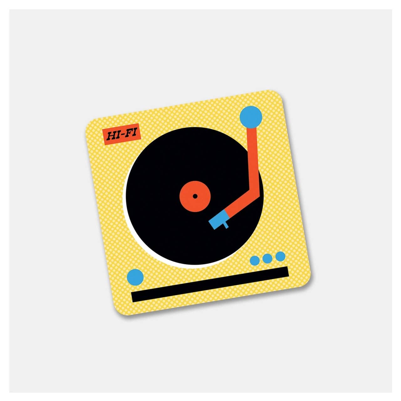 Hi-Fi Turntable - Sticker – The Bend Mercantile